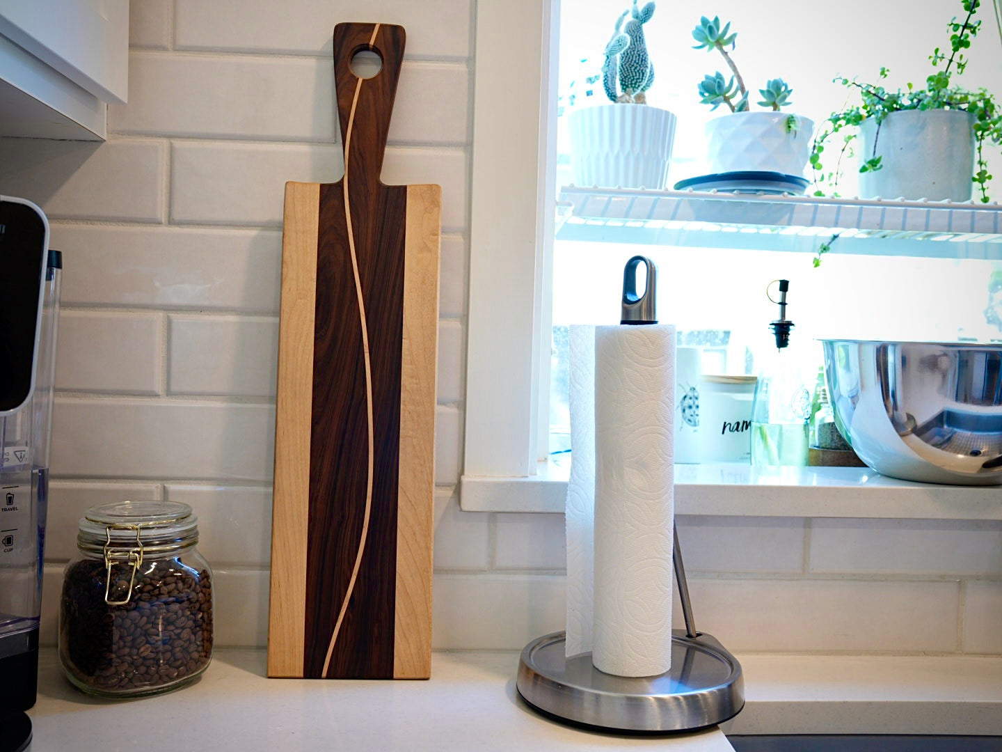 Wenge And Maple Serving Tray