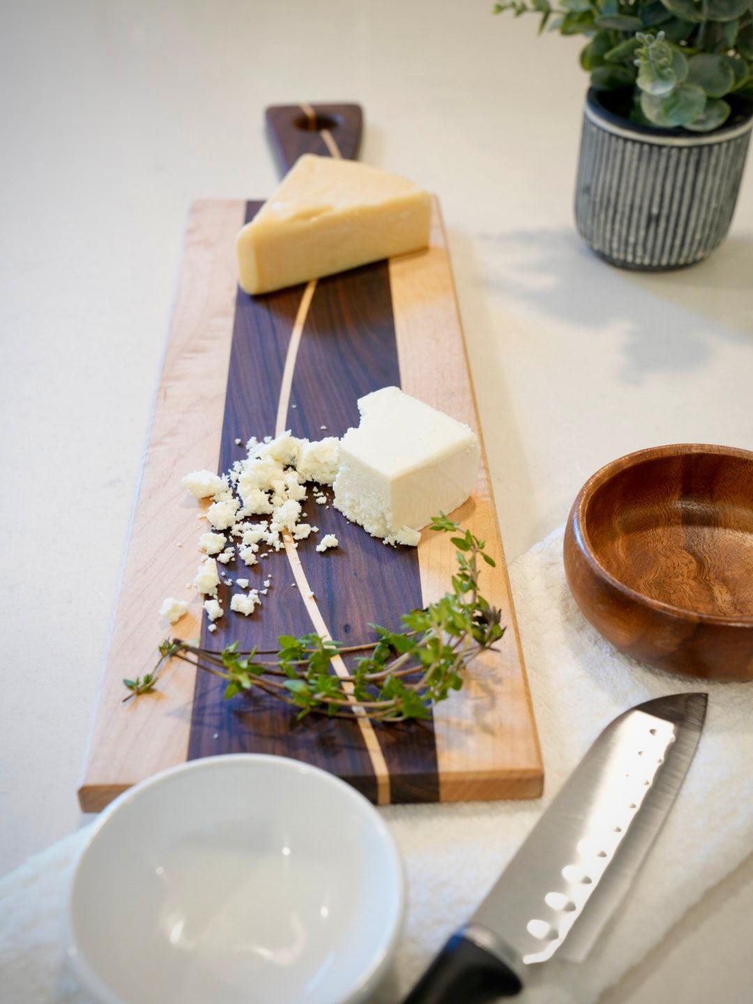 Wenge And Maple Serving Tray